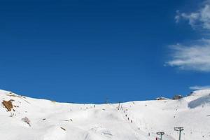 le ski et la montagne photo