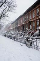 neige à brooklyn photo