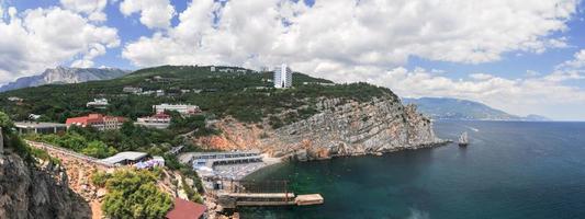 plage de gaspra, crimée photo