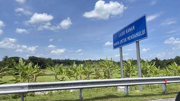 route ou autoroute à péage indonésienne, nouveau projet d'infrastructure gouvernementale photo
