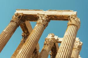 Libre de ruines grecques antiques photo