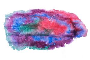 abstrait aquarelle multicolore lumineux photo