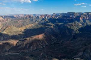 parc national du grand canyon depuis les airs. photo