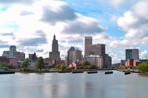 vue sur le centre-ville de providence, rhode island photo