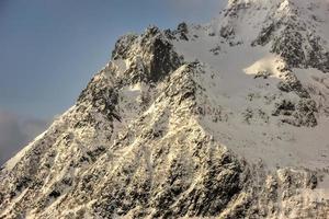 nature de vestvagoy dans les îles lofoten, norvège photo