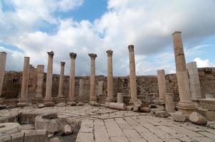 ruines de jerash, jordanie photo