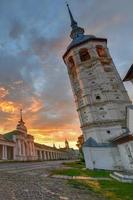 église de l'icône de notre dame de smolensk à souzdal. souzdal est une attraction touristique célèbre et fait partie de l'anneau d'or de la russie. photo