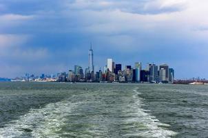 vue sur le bas de manhattan photo