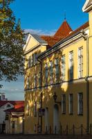 vieille ville de tallinn en soirée d'été photo