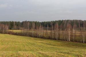 paysages d'automne en lettonie photo