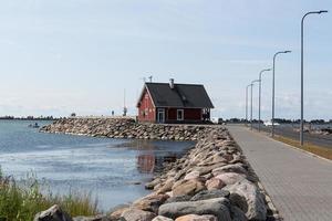 paysages naturels de l'île de vormsi photo