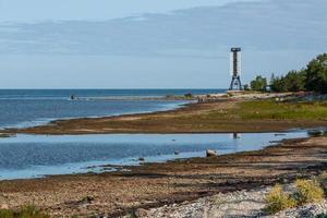 paysages naturels de l'île de vormsi photo