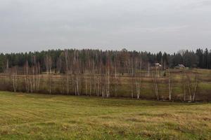 paysages d'automne en lettonie photo