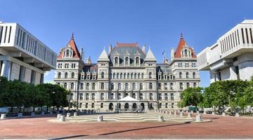 bâtiment du capitole de l'état de new york, albany photo