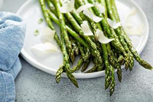 asperges rôties au parmesan photo