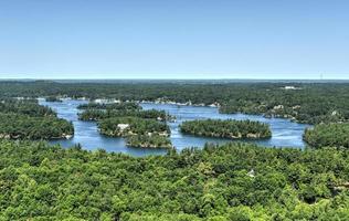 région des mille îles d'en haut photo