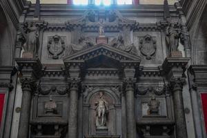 Venise, Italie - 20 mars 2018 - sauveur par giulio del moro à chiesa di san salvatore aka san salvador intérieur photo