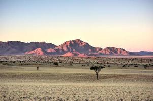 paysage désertique - namibrand, namibie photo