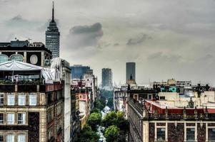 vue aérienne de la ville de mexico photo