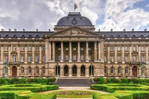 le palais royal de bruxelles, belgique. c'est le palais officiel du roi et de la reine des belges au centre de la capitale nationale bruxelles. photo