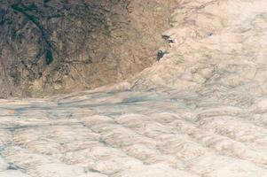 glacier hubbard situé dans l'est de l'alaska et une partie du yukon, canada, et nommé d'après gardiner hubbard. photo