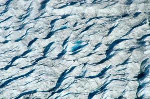 vue aérienne des glaciers du parc national de denali, alaska photo