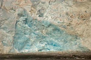 glacier hubbard situé dans l'est de l'alaska et une partie du yukon, canada, et nommé d'après gardiner hubbard. photo