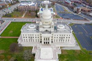 le bâtiment du capitole de l'état au centre-ville de providence, rhode island. photo