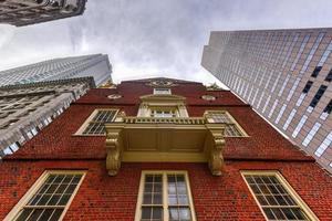 Boston Old State House building dans le Massachusetts usa photo