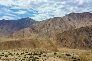 paysage du parc d'état du désert d'anza-borrego situé en californie, aux états-unis. photo