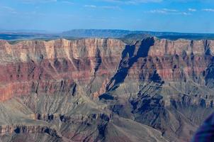 parc national du grand canyon depuis les airs. photo