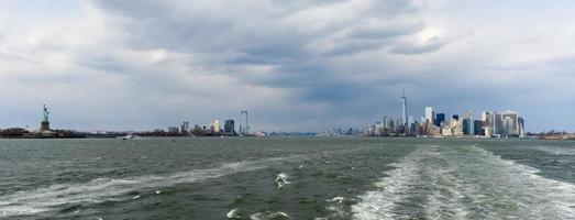 horizon du port de new york photo