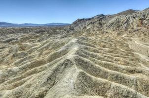 route du canyon de l'équipe de vingt mules, vallée de la mort photo
