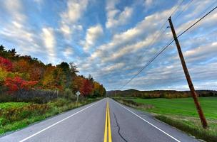 feuillage d'automne vermont photo