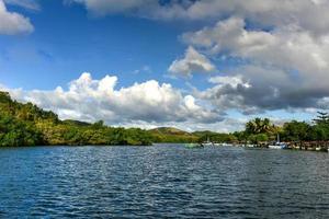 zone de villégiature de la boca dans la région de sanctus spiritus de cuba. photo