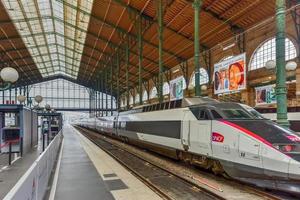 paris, france - 13 mai 2017 - gare du nord, la plus grande et la plus ancienne gare ferroviaire de paris, france. photo