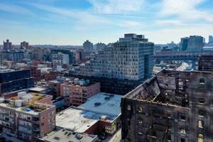 développement immobilier dans le quartier de williamsburg à brooklyn, new york. photo