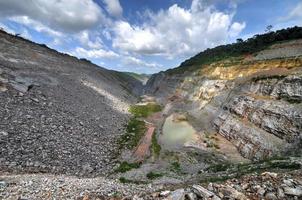 mine d'or à ciel ouvert, afrique photo