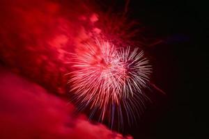 Feux d'artifice d'été de Coney Island - Brooklyn, New York photo