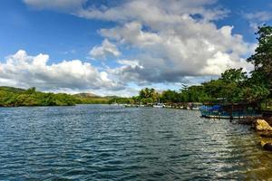 zone de villégiature de la boca dans la région de sanctus spiritus de cuba. photo