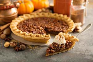 tarte aux pacanes pour Thanksgiving photo