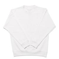 Sweat-shirt blanc vierge sur fond blanc photo