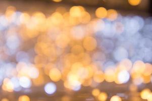 bokeh abstract light dans le festivalchristmas day ou happy new year background photo
