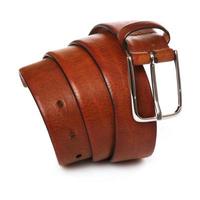 ceinture en cuir marron photo