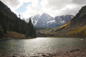 cloches marrons et lac marron photo