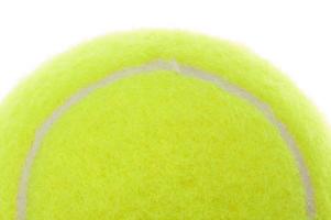 macro de balle de tennis photo