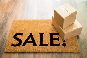 vente tapis de bienvenue sur parquet avec envoi de cartons photo