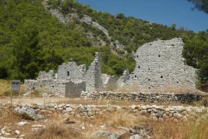 ville antique d'olympe à kumluca, antalya, turkiye photo