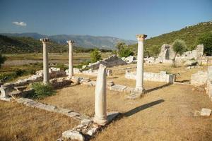 andriake ville antique à demre, antalya, turkiye photo