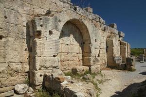 ville antique de perge à antalya, turkiye photo